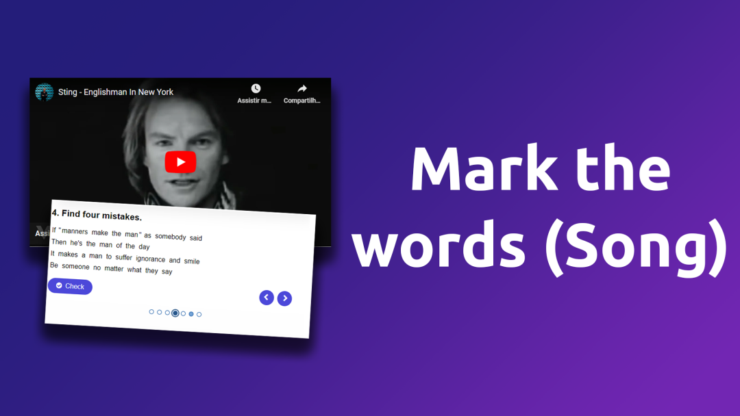 Mark the words (Song)