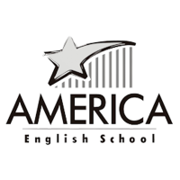 america english school logo